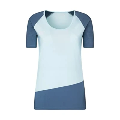 Afbeelding van Rock Experience Merlin Ss T shirt voor dames, 2285 Stille Tide+1344 China Blauw, M