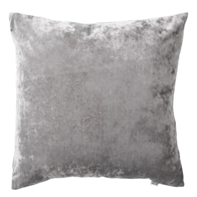 Afbeelding van Dutch Decor SKY Sierkussen velvet 45x45 cm Micro Chip lichtgrijs