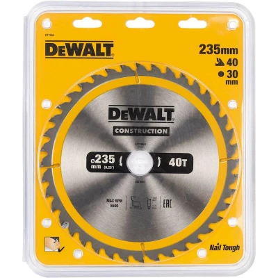 Afbeelding van DeWalt Accessoires Cirkelzaagblad 235x30x40t, positief 10, kerf 2,6mm DT1955 QZ