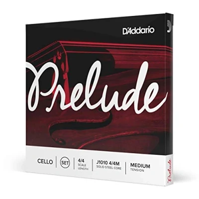 Afbeelding van D&quot;;Addario J1010 Prelude Cello 4/4 Medium cellosnaren set