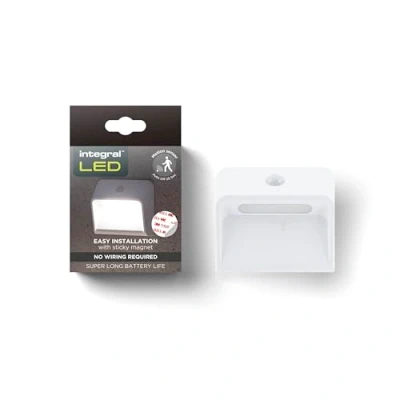 Afbeelding van Sensorlux LED Trap/Wand verlichting 10 35 lm 3000K Warm Wit PIR Bewegingssensor USB 5v Batterij Oplaadbaar