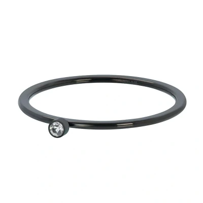 Afbeelding van Zirconia 1 stone crystal iXXXi Vulring mm Black / 20