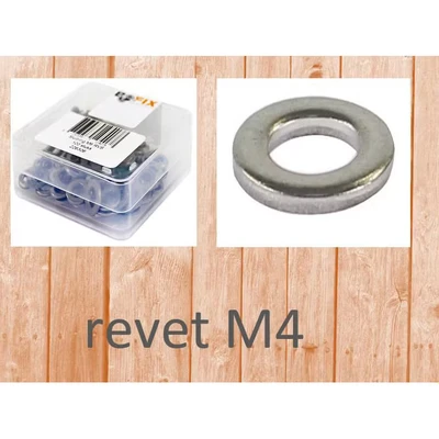 Afbeelding van Bofix Sluitring M4 verzinkt (250 stuks)
