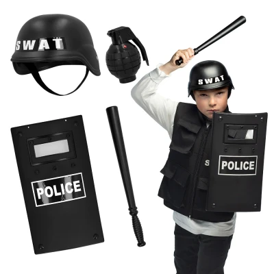 Afbeelding van Boland Kinderset SWAT Police Kinderen Jongens en meisjes Agent
