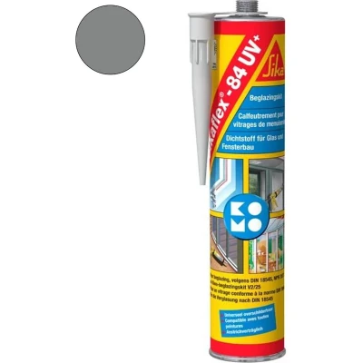 Afbeelding van Sikaflex 84 uv 300 ml, betongrijs, patroon