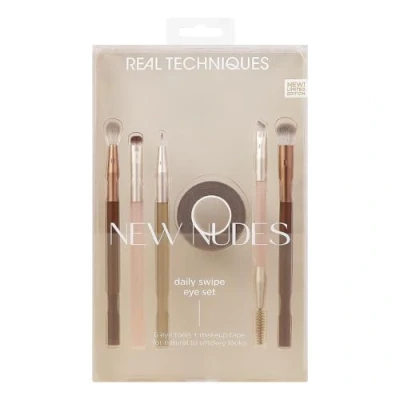 Afbeelding van Real Techniques NEW Nudes Daily Swipe EYE SET Oogschaduwpalet, Dames, Maat: One Size,