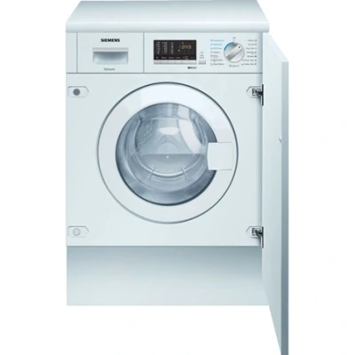 Afbeelding van Siemens WK14D543EU iQ500 inbouw was droogcombinatie