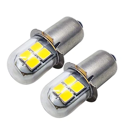Afbeelding van Ruiandsion 2 stks P13.5S LED Lamp Geel 2835 8SMD Chips 4.5V 6V Upgrade voor Koplampen Zaklampen Torch Light
