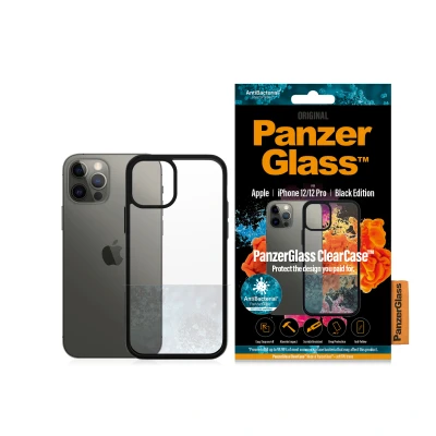 Afbeelding van PanzerGlass™ ClearCase™ iPhone 12/12 Pro Black Edition