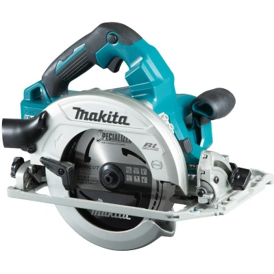 Afbeelding van MAKITA DHS782PT2J 2x18V LXT accu cirkelzaag 62,5mm 190mm in MAKPAC (2x 5,0Ah + lader)