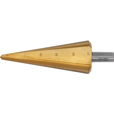 Afbeelding van Promat Getrapte Plaatboor 5 31 mm TIN Coating 4000862047