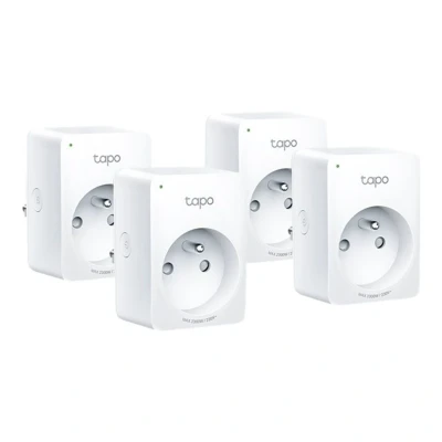 Afbeelding van TP Link Tapo P100 Slimme Stekker Smart Plug 4 pack WiFi stopcontact BE