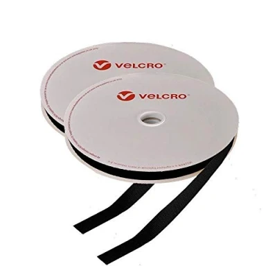 Afbeelding van Klittenbandrollen, 20 mm, zwart, 5 meter