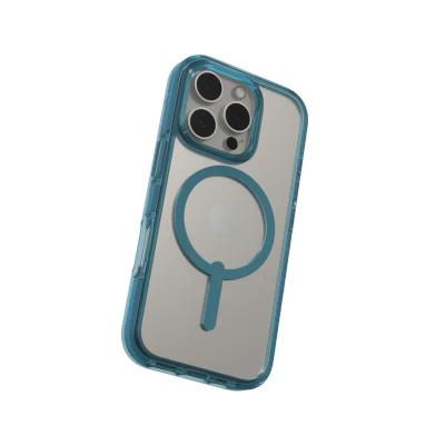 Afbeelding van Apple iPhone 16 Pro MagSafe Hoesje Gerecycled kunststof ZAGG Hardcase/Backcover Transparant Telefoonhoesje Shockproof/Valbescherming
