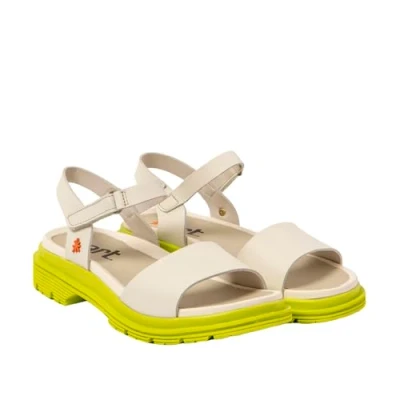 Afbeelding van ART 1548 Birmingham, damessandalen, Nappa Cream Pistache, 40 EU