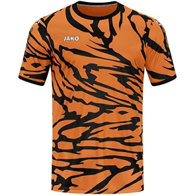 Afbeelding van JAKO Turnpakje Dier (Korte Mouw), Uniseks Kind, Neonoranje/Zwart, 152