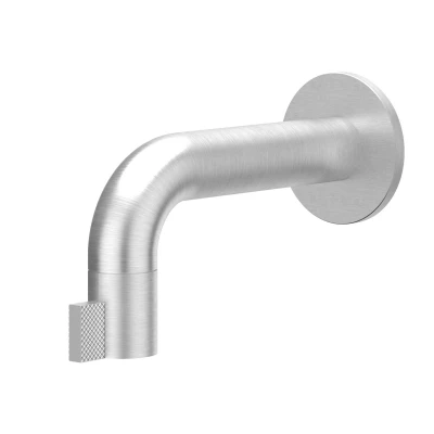 Afbeelding van IVY Tribe wandfonteinkraan 12,5cm RVS 316 Geborsteld