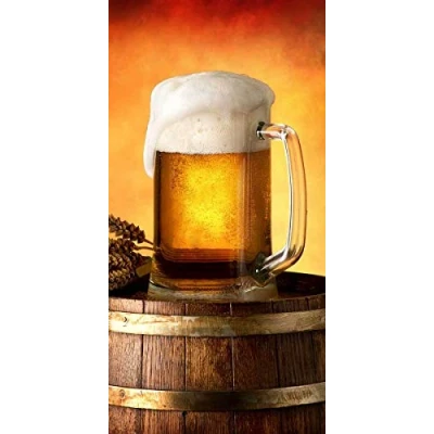 Afbeelding van Jerry Fabrics Beer Pivo strandlaken badhanddoek 70 cm x 140