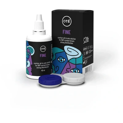Afbeelding van Oté Fine 40ml lenzenvloeistof harde, vormstabiele lenzen