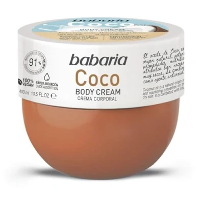 Afbeelding van Lichaamscrème Babaria Kokosnoot (400 ml)
