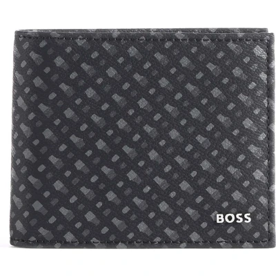 Afbeelding van Hugo Boss Byron trifold portemonnee RFID heren black