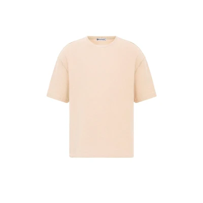 Afbeelding van dandalo DAAN Tshirt print, Heren, Maat: Large, Beige