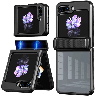 Afbeelding van Samsung Galaxy Z Flip 5 Hoesje Kunststof iMoshion Hardcase/Backcover Zwart Telefoonhoesje