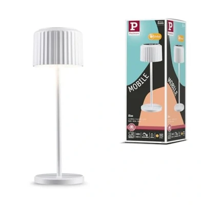Afbeelding van Paulmann Else 94879 Tafellamp met accu 2.5 W Warmwit Wit