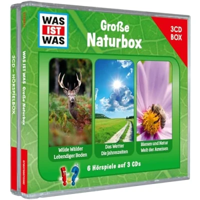 Afbeelding van WAS IST 3 CD Hörspielbox. Große Naturbox