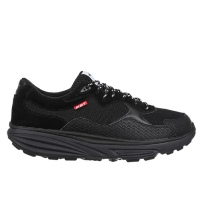Afbeelding van MBT narita oudoor dames sneakers, Zwart, 39.5 EU