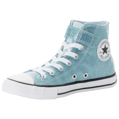 Afbeelding van Converse Chuck Taylor ALL STAR EASY ON Unisex Sneakers hoog voor kinderen, Maat: 35, Winter slay/white/black Kunststof