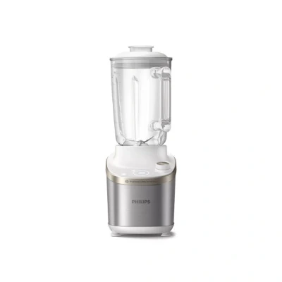 Afbeelding van Philips HR3760/01 Atlantic hogesnelheidsmenger, metaal/wit, Blender, Zilver, Wit