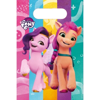 Afbeelding van Amscan My Little Pony 8 Uitdeelzakjes