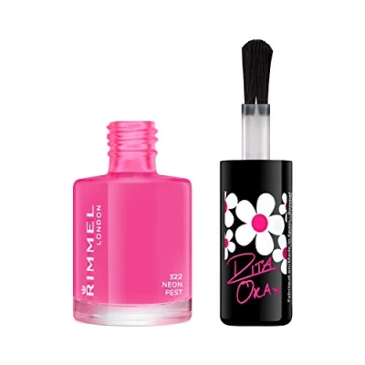 Afbeelding van Rimmel London 60 seconds supershine Rita Ora Collection Nagellak 322 Neon Fest