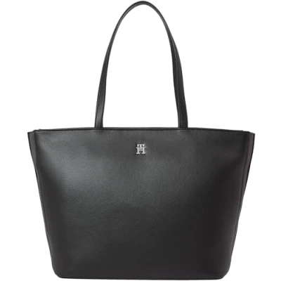 Afbeelding van Tommy Hilfiger Zwarte Recyclebare Polyester Handtas