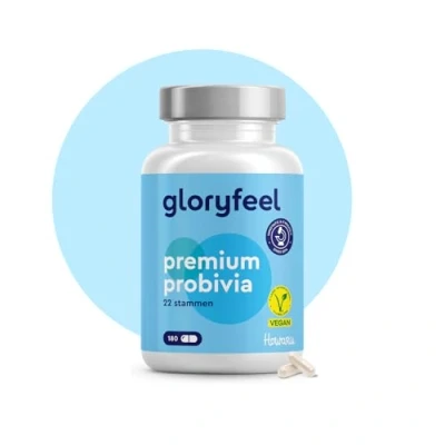 Afbeelding van Premium Probiotica Probivia cultuurcomplex merkgrondstof HOWARU® 22 stammen + inuline incl Lactobacillus, Bifidobacterium 10 miljard CFU per dag 180 maagsapresistente capsules