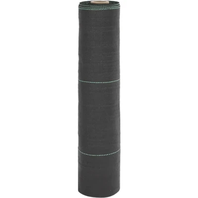 Afbeelding van vidaXL Worteldoek 0,5x10 m polypropeen zwart