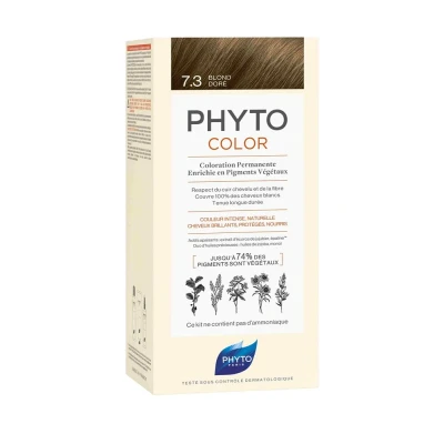 Afbeelding van Phyto Paris Phytocolor blond dore 7.3 1 stuks