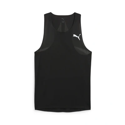 Afbeelding van Puma Raceday Ultraspun Singlet Top, Heren, Maat: Small, black
