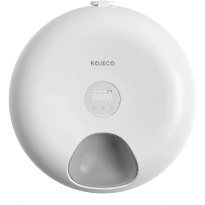 Afbeelding van Rojeco 6 Maaltijden Automatische Voederautomaat 3600mAh (3.60 l), Voerbakje