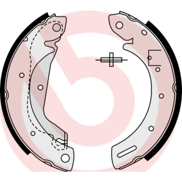 Afbeelding van Brembo Remschoen set S 23 577
