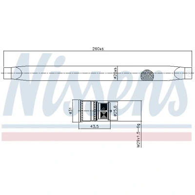 Afbeelding van Nissens Airco droger/filter 95764