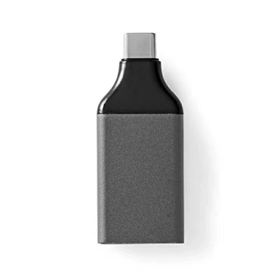 Afbeelding van Nedis USB C Adapter Male naar DisplayPort Female 1 stuks CCGP64350GY
