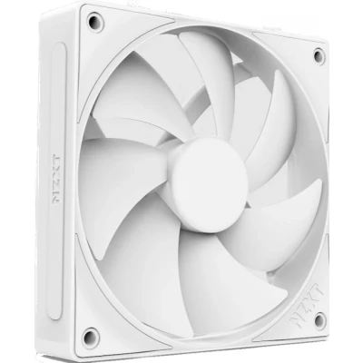 Afbeelding van NZXT F120P White Ventilatorhuis 120mm 73.47 cfm 500 2000 rpm 30.0 dBA 4 pin PWM FDB wit