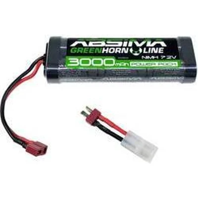 Afbeelding van Greenhorn Vol.2 NiMH 7.2V 3000 (T Plug plus Tamiya Adapter)