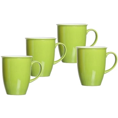Afbeelding van Koffiemokken set Doppio, 4 delig, groen
