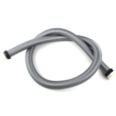 Afbeelding van Premium stofzuigerslang geschikt voor alle stofzuigers met 32mm aansluiting Lengte: 1,80 m kliksysteem Diameter: 32 mm binnen Kleur: Zilver Universele slang accessoires