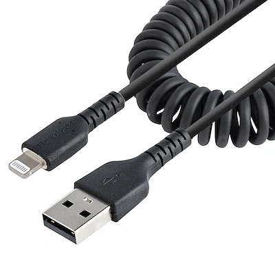 Afbeelding van StarTech.com RUSB2ALT50CMBC Lightning kabel 0,5 m Zwart