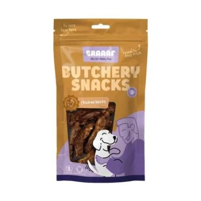 Afbeelding van 10x Braaaf Butchery Chicken Necks Hondensnack 125 gr