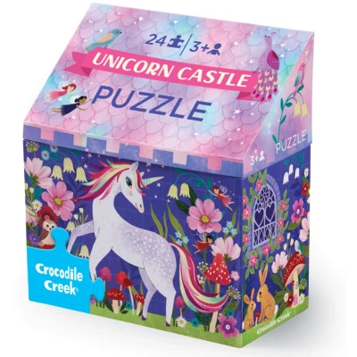 Afbeelding van Crocodile Creek Puzzel Unicorn Castle 24 stukjes